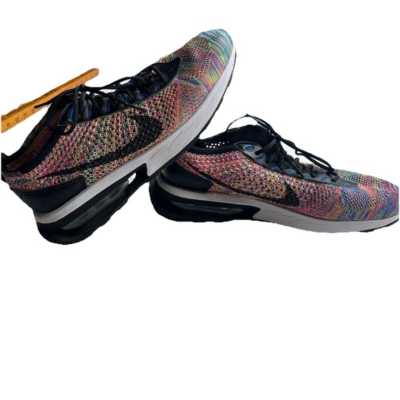 Nike Other - Nike Men's Size 8 Air Max Flyknit Racer Multicolor Shoes Sneakers Trainers